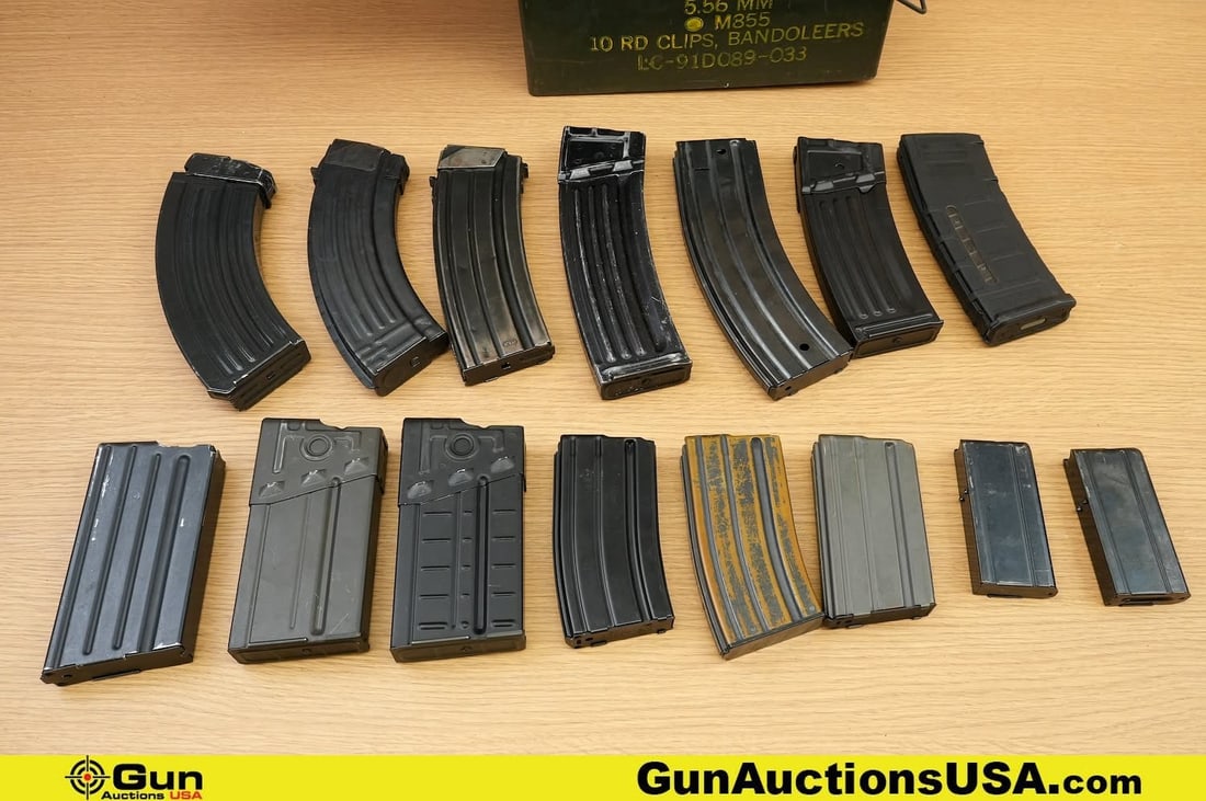 ASC, Etc. Magazines. Good Condition, Normal Handling Marks. . Two G3 7.62x51 Mags, One SR25 .308 (1 of 20)
