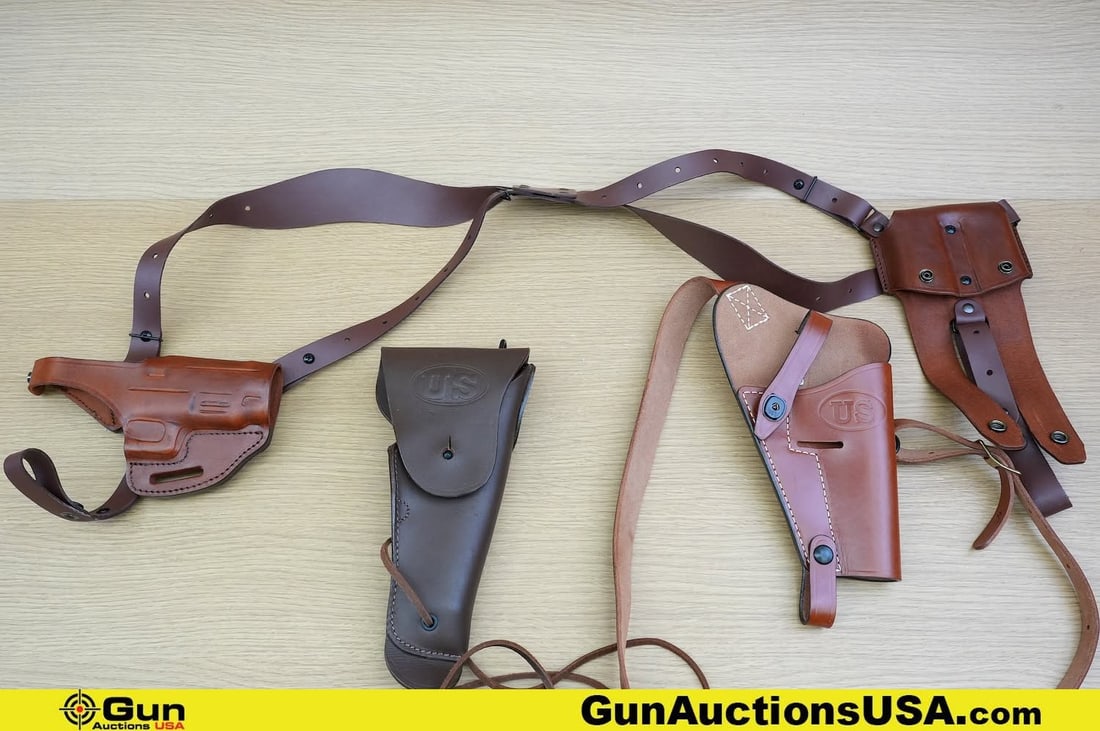 Falco, DeSantis, RIA, Etc. Accessories . Very Good. . One Shoulder Holster, Mag Holder Combo rig for (1 of 16)