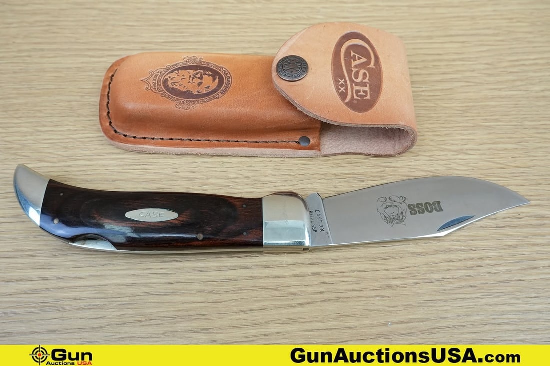 Case P172L SSP USA Knife. Very Good. . Case XX BOSS BULL DOG, Model P172L SSP USA Lockable Folding (1 of 13)