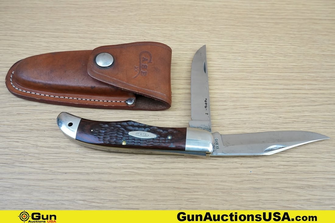Case XXUSA625SAB Knife . Good Condition. . Case XXUSA625 SAB VINTAGE Folding Hunter's Knife with (1 of 12)