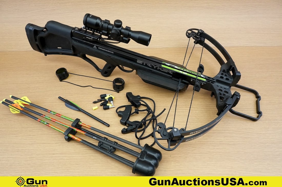 LOCAL PICK UP ONLY, STRYKER Crossbow. Very Good. LOCAL PICK UP ONLY. One Stryker Cross Bow Features (1 of 20)