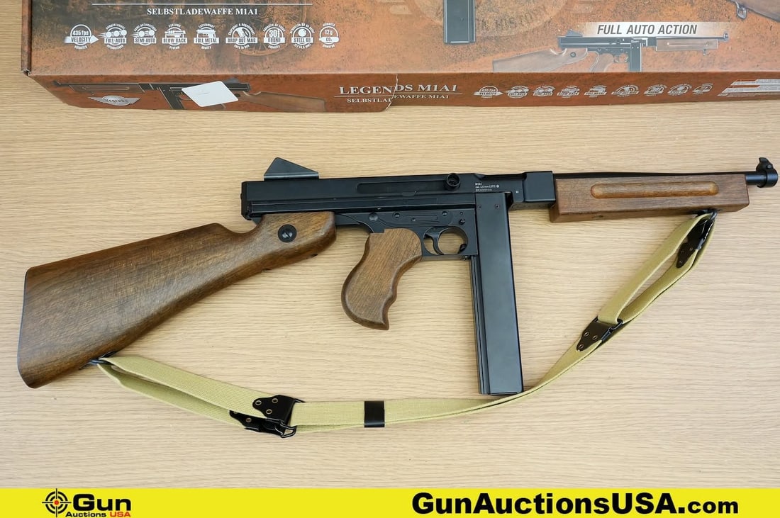 Umarex Legends M1A1 .177 Pellet. Excellent. 10" Barrel. Semi- Full Auto BB. Features a Walnut Stain (1 of 11)