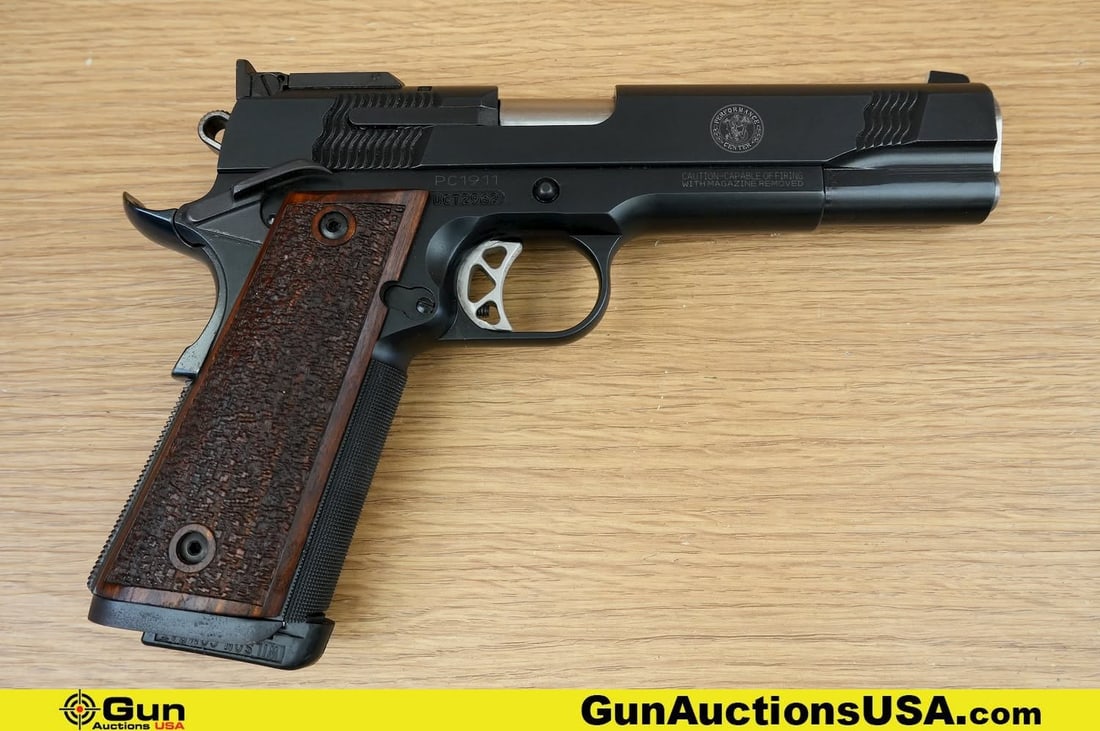 S&W PC1911 .45 AUTO PERFORMANCE CENTER Pistol. Excellent. 5" Barrel. Shiny Bore, Tight Action Semi (1 of 16)