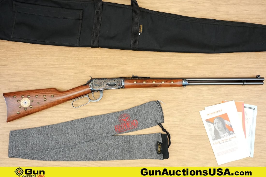 Winchester 94 38-55 WIN APPEARS UNFIRED Rifle. Excellent. 23" Barrel. Shiny Bore, Tight Action Lever (1 of 20)