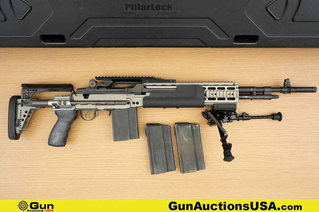 SMITH ENT M-14 7.62 EBR Rifle. Excellent. 22" Barrel. Shiny Bore, Tight Action Semi Auto . WOW!: SMITH ENT M-14 7.62 EBR Rifle. Excellent. 22" Barrel. Shiny Bore, Tight Action Semi Auto . WOW! Featuring SAGE Dynamics EBR Conversion, with Hammer Forged Receiver, Telescoping Adjustable Stock, with 