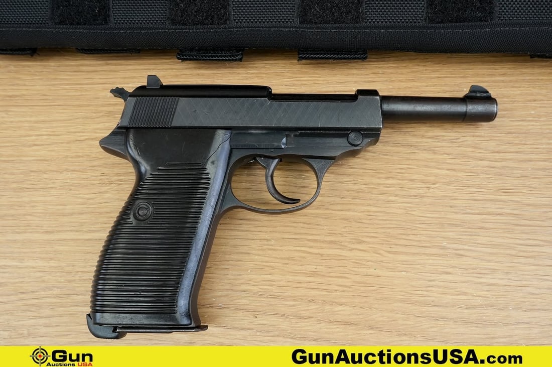 WALTHER P38 9mm COLLECTOR'S Pistol. Good Condition, Normal Handling Marks. 5" Barrel. Shiny Bore, (1 of 15)