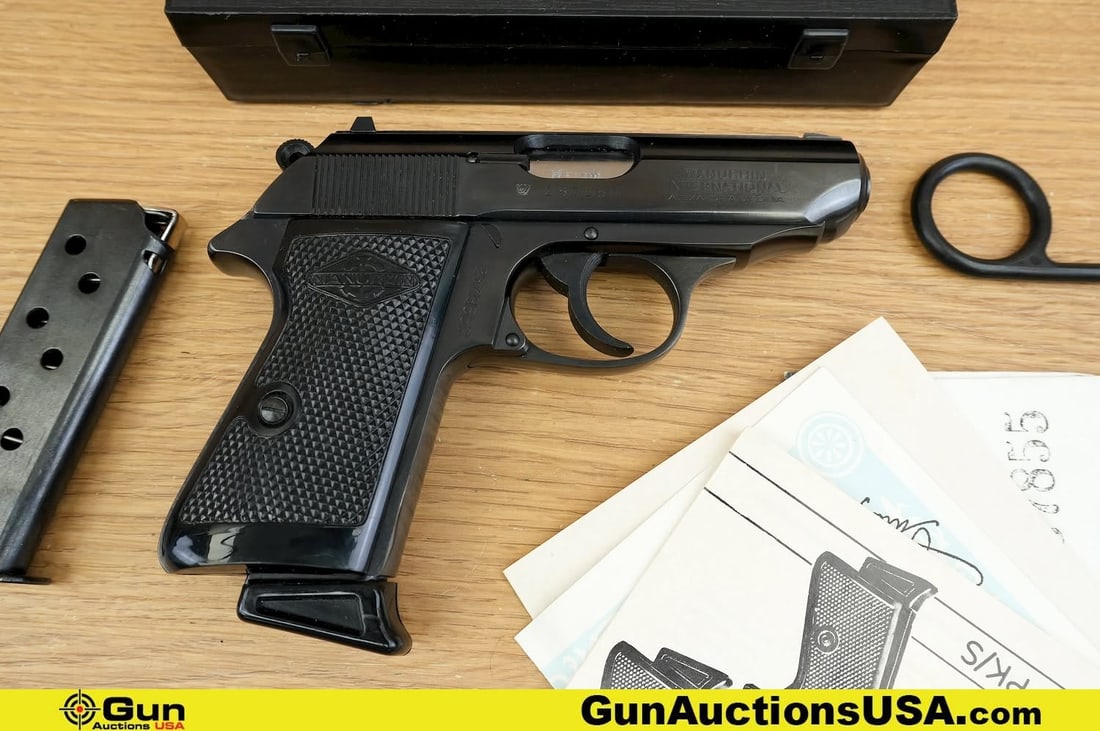 MANURHIN PPK/S .380 9MM KURZ PPK/S Pistol. Excellent. 3.25" Barrel. Shiny Bore, Tight Action Semi: MANURHIN PPK/S .380 9MM KURZ PPK/S Pistol. Excellent. 3.25" Barrel. Shiny Bore, Tight Action Semi Auto . ALL MATCHING NUMBERS on This Beauty! Made in France, St. Etienne Marked Barrel, Original Owner,