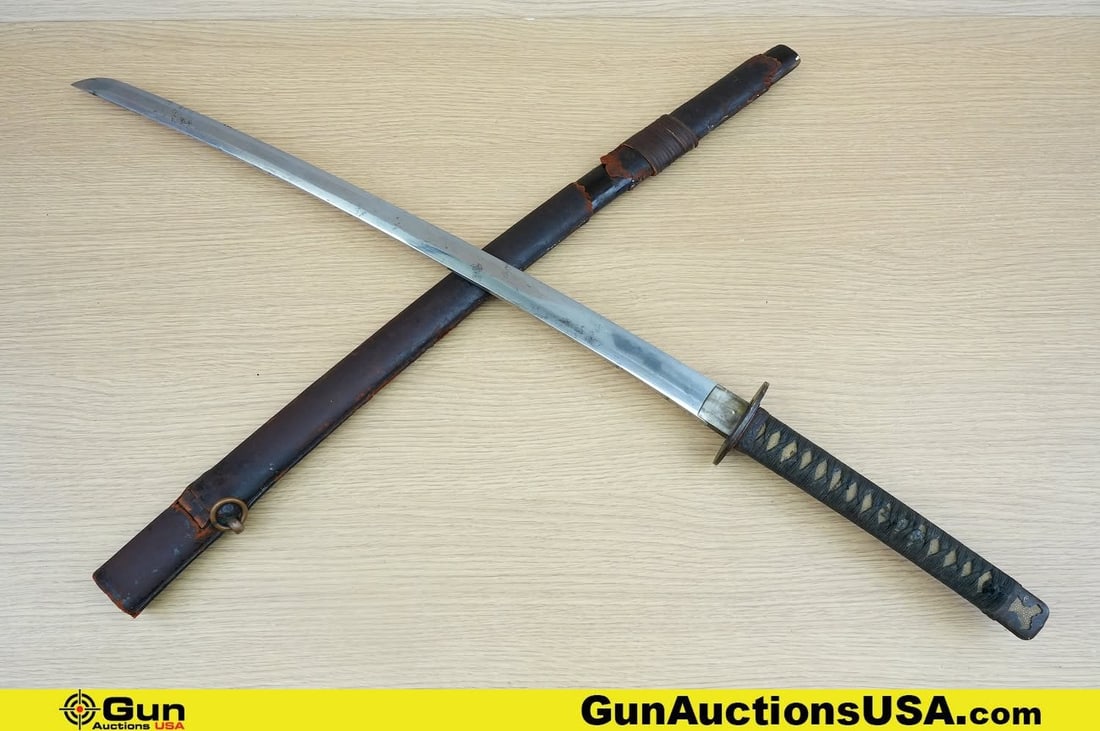 Imperial Army Gunto Japanese Samurai Sword. Good Condition. . This Japanese Army WWII Shin-Gunto (1 of 20)