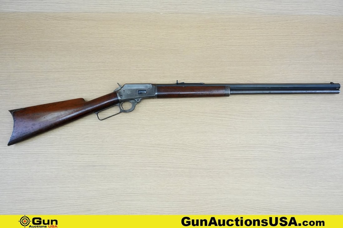 MARLIN 1894 .44 Cal Rifle. Good Condition, Normal Handling Marks. 24" Barrel. Shiny Bore, Tight: MARLIN 1894 .44 Cal Rifle. Good Condition, Normal Handling Marks. 24" Barrel. Shiny Bore, Tight Action Lever Action . Features a Robust lever mechanism, Smooth Walnut Stock, Side Gate Loading, Tubular