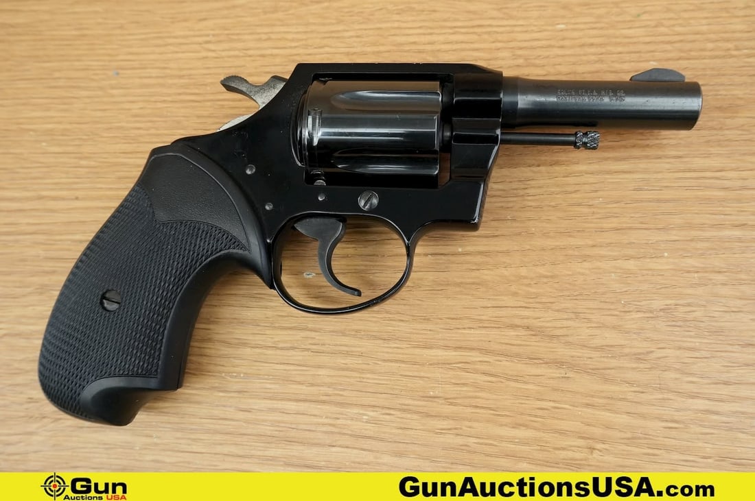 COLT COBRA .22 LR SNAKE GUN Revolver. Very Good. 3" Barrel. Shiny Bore, Tight Action . COLLECTOR's: COLT COBRA .22 LR SNAKE GUN Revolver. Very Good. 3" Barrel. Shiny Bore, Tight Action . COLLECTOR's Be Sure to Notice. A Wonderful COBRA, Featuring a Compact frame, Six-Shot Fluted Cylinder, with Brass
