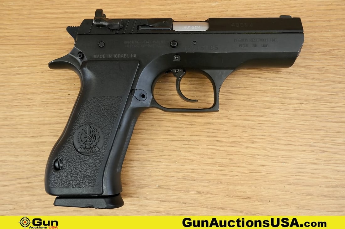 IMI MAGNUM RESEARCH DESERT EAGLE PISTOL .40 S&W COLLECTOR'S Pistol. Very Good. 3.75" Barrel. Shiny (1 of 12)