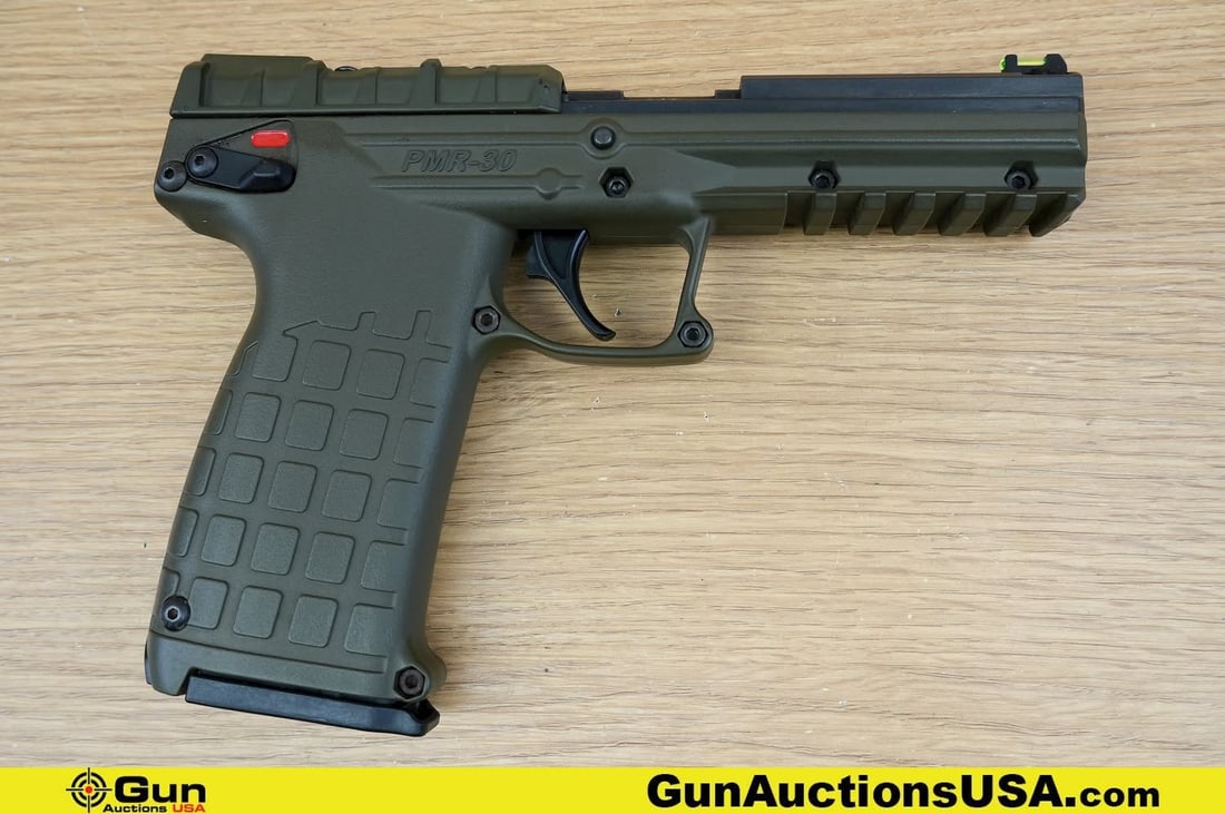 KEL-TEC PMR-30 .22 WMR Pistol. Very Good. 4" Barrel. Shiny Bore, Tight Action Semi Auto . Features a: KEL-TEC PMR-30 .22 WMR Pistol. Very Good. 4" Barrel. Shiny Bore, Tight Action Semi Auto . Features a Lightweight Polymer Frame, Accessory Rail, Fiberoptic Front and Rear Sights, Ambidextrous Safety, O