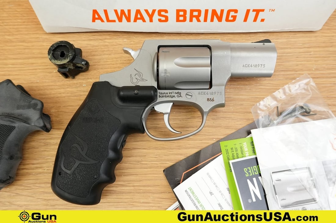 TAURUS 856 .38 SP Revolver. Very Good. 2" Barrel. Shiny Bore, Tight Action . Features a Light Weight (1 of 17)