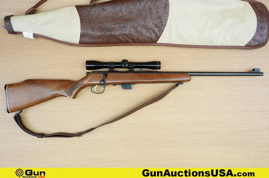 MARLIN 780 .22 S-L-LR Rifle. Very Good. 22" Barrel. Shootable Bore, Tight Action Bolt Action .: MARLIN 780 .22 S-L-LR Rifle. Very Good. 22" Barrel. Shootable Bore, Tight Action Bolt Action . Features a Straight Grained Walnut Stock, Polymer Butt Pad, Shrouded Front Sight, Blued Steel Finish, Adj