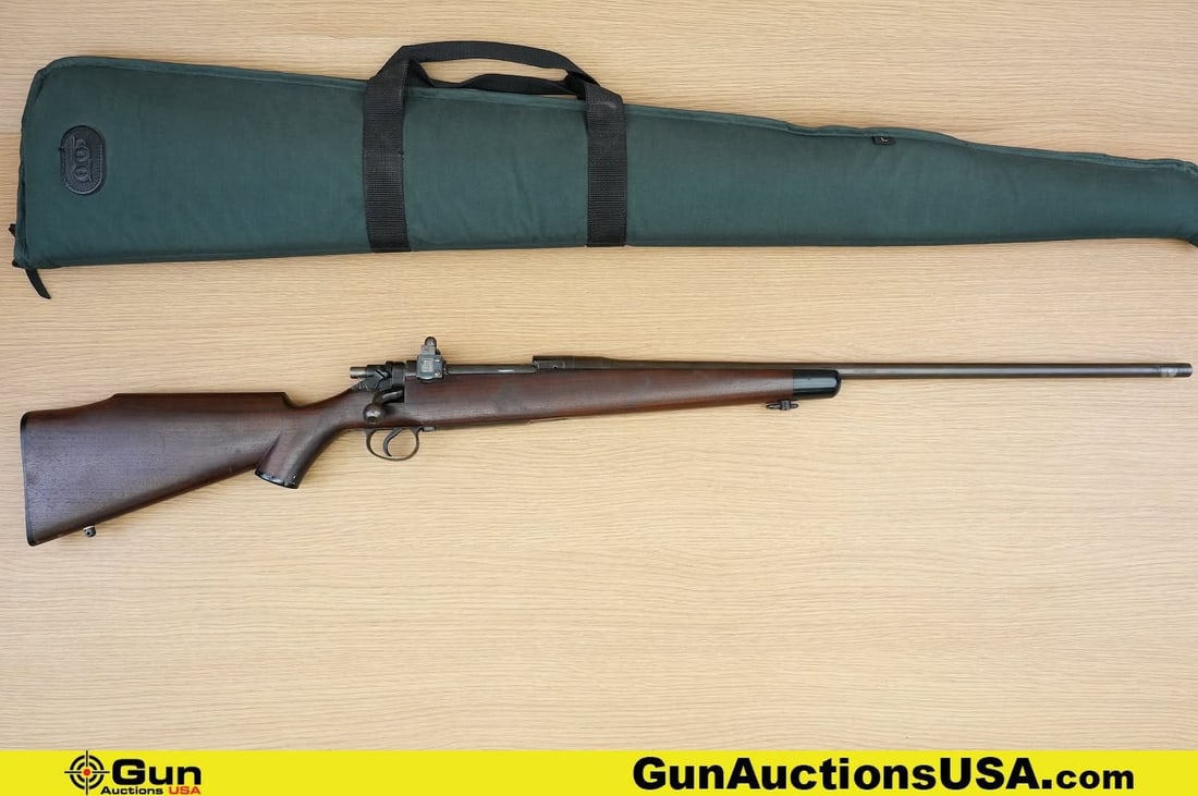 Remington 1917 .30-06 SPRG Rifle . Fair Condition. 27" Barrel. Dark Bore, Tight Action Bolt Action .: Remington 1917 .30-06 SPRG Rifle . Fair Condition. 27" Barrel. Dark Bore, Tight Action Bolt Action . Features a Full Length Walnut Stock, Right Side Cheek Rise, MATCHING PROOF MARKS on Left Side of Re