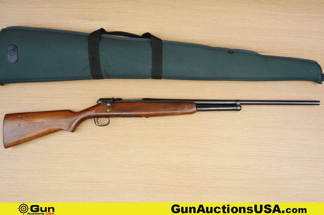 SEARS, ROEBUCK J.C. HIGGINS 583.15 20 ga. Shotgun. Good Condition, Normal Handling Marks. 26": SEARS, ROEBUCK J.C. HIGGINS 583.15 20 ga. Shotgun. Good Condition, Normal Handling Marks. 26" Barrel. Shiny Bore, Tight Action Bolt Action . Features a Robust Steel Receiver, Walnut-Finished Stock, Tu