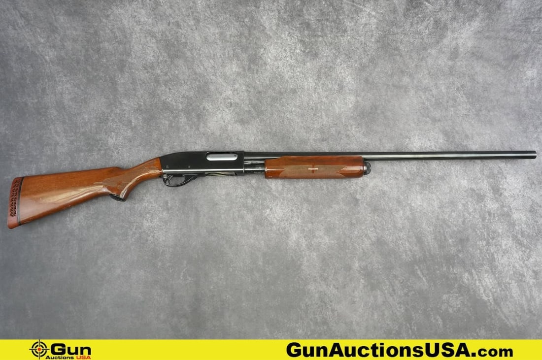 REMINGTON 870 WINGMASTER 12 ga. Shotgun. Good Condition, Normal Handling Marks. 27.5" Barrel. Shiny: REMINGTON 870 WINGMASTER 12 ga. Shotgun. Good Condition, Normal Handling Marks. 27.5" Barrel. Shiny Bore, Tight Action Pump Action This Pump-Action Shotgun Features a Smooth, reliable mechanism, with 