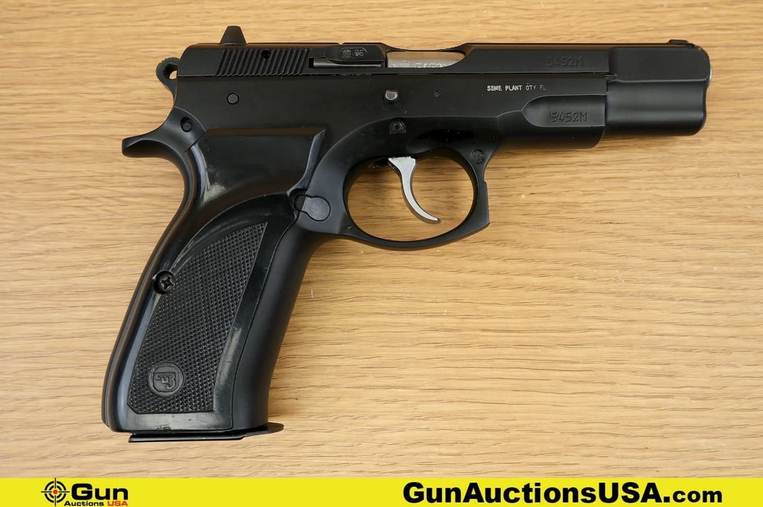 CZ 75 B 9MM LUGER Pistol. Very Good. 3.75" Barrel. Shiny Bore, Tight Action Semi Auto . Features a (1 of 12)