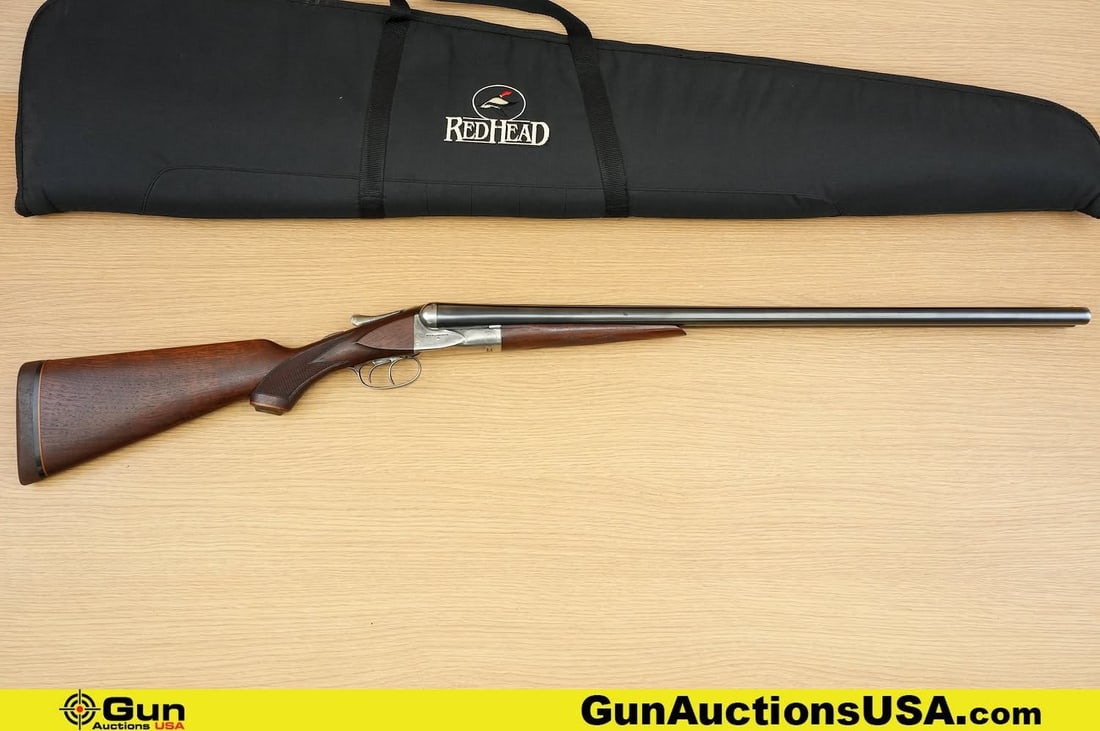 A.H. FOX GUN CO. STERLINGWORTH 12 ga. Shotgun. Very Good. 28" Barrel. Shiny Bore, Tight Action Break: A.H. FOX GUN CO. STERLINGWORTH 12 ga. Shotgun. Very Good. 28" Barrel. Shiny Bore, Tight Action Break Action Single Shot. Features a Hand Checkered Wood Stock and Front Forend, Finely Blued Barrels, Bo