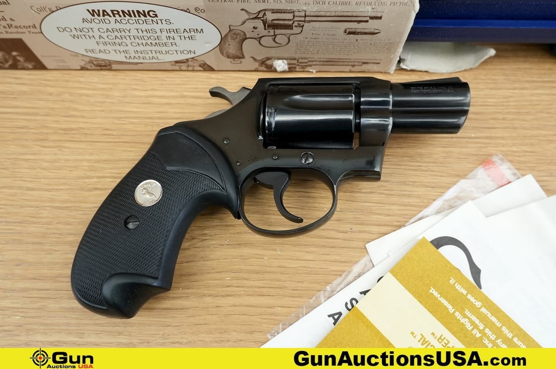 COLT DETECTIVE SPEC. .38 SPECIAL COLLECTOR'S Revolver. Excellent. 2" Barrel. Shiny Bore, Tight (1 of 20)