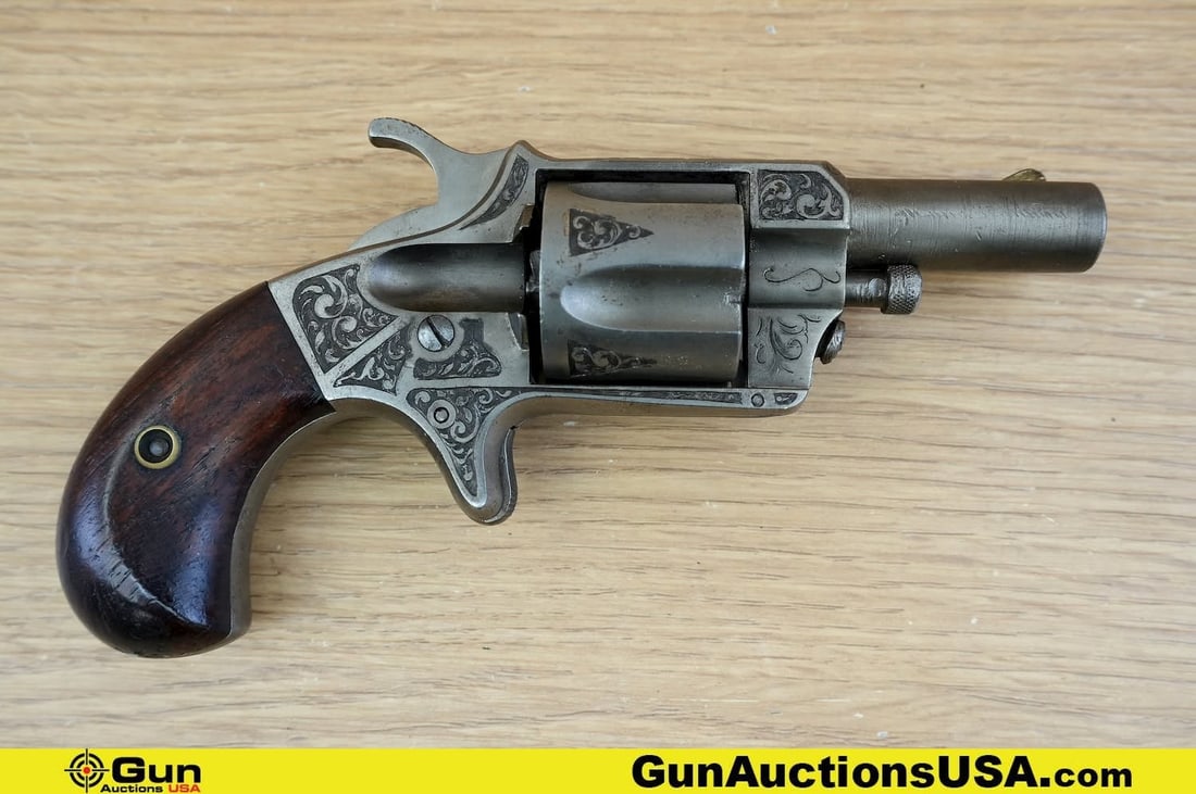 J. Rupertus EMPIRE ..38 Rimfire Revolver. Needs Repair. 2" Barrel. Dark and Pitted Bore This Vintage: J. Rupertus EMPIRE ..38 Rimfire Revolver. Needs Repair. 2" Barrel. Dark and Pitted Bore This Vintage Single-Action revolver features a Compact Frame, Birds Head Grip, Fixed Brass Front Sight, Intricat