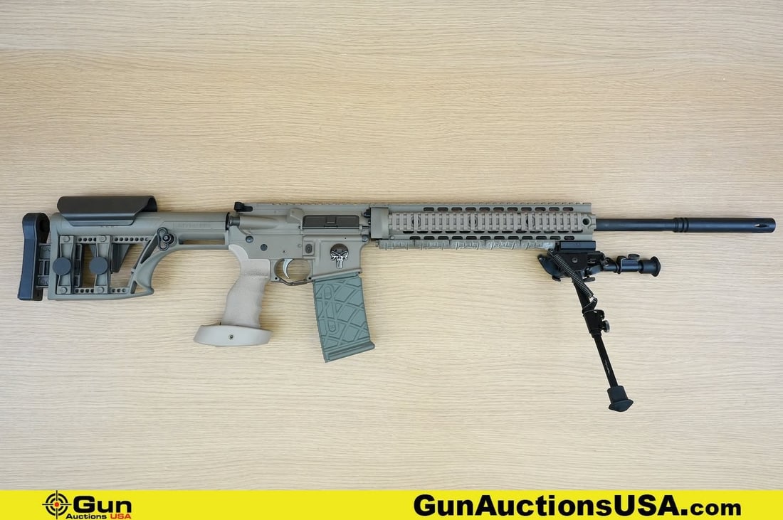 Anderson AM-15 .223-5.56MM THREADED BARREL Rifle. Excellent. 17.25" Barrel. Shiny Bore, Tight Action: Anderson AM-15 .223-5.56MM THREADED BARREL Rifle. Excellent. 17.25" Barrel. Shiny Bore, Tight Action Semi Auto . Features a THREADED BARREL with FLASH SUPPRESSOR, Picatinny Quad Rail, Installed Bi-Pod
