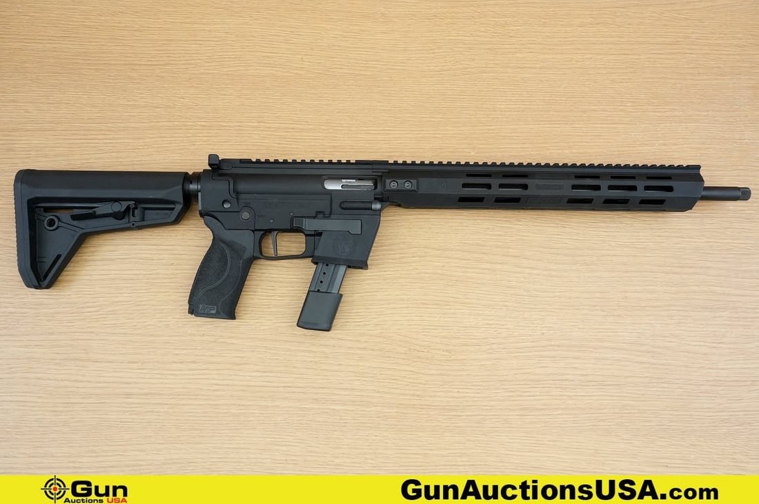S&W Response 9mm FREE FLOAT BARREL Rifle. Excellent. 16" Barrel. Shiny Bore, Tight Action Semi Auto (1 of 14)
