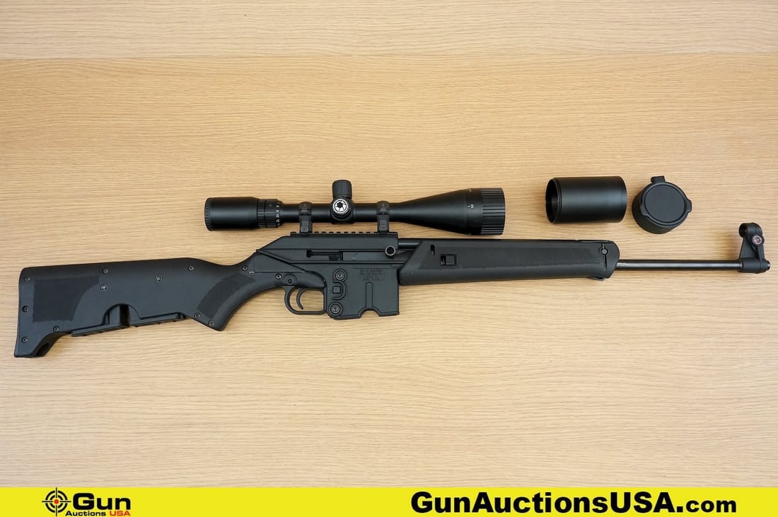 KEL-TEC SU-16 .223 REM THREADED BARREL Rifle. Excellent. 16" Barrel. Shiny Bore, Tight Action Semi: KEL-TEC SU-16 .223 REM THREADED BARREL Rifle. Excellent. 16" Barrel. Shiny Bore, Tight Action Semi Auto . Features a THEADED BARREL, Lightweight Polymer Frame, Top Picatinny Rail, Shrouded Red Fiberop