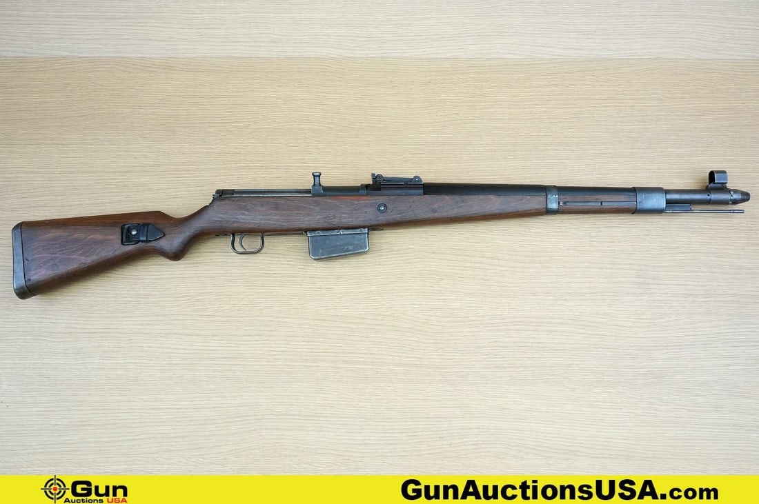 DUV/Berlin Lubecker G.41(W) 8MM MAUSER RARE AND COLLECTIBLE Rifle. Very Good. 23" Barrel. Shiny: DUV/Berlin Lubecker G.41(W) 8MM MAUSER RARE AND COLLECTIBLE Rifle. Very Good. 23" Barrel. Shiny Bore, Tight Action Semi Auto A sleek, robust 8mm Mauser marvel, that Features MATCHING NUMBERS on Bolt, 