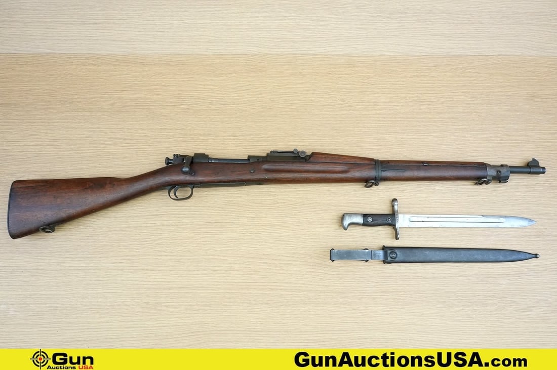 SPRINGFIELD 1903 MARK I 30-06 COLLECTOR'S Rifle. Good condition, Normal Handling Marks. 24" Barrel.: SPRINGFIELD 1903 MARK I 30-06 COLLECTOR'S Rifle. Good condition, Normal Handling Marks. 24" Barrel. Shootable Bore, Tight Action Bolt Action A meticulously engineered bolt-action rifle featuring a Ser