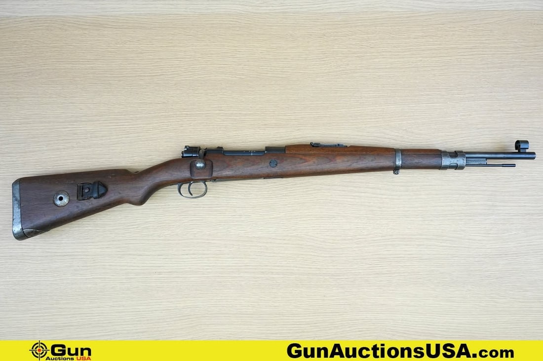 DOT/Waffenwerke Brunn ag G. 33/40 8MM MAUSER COLLECTOR'S Rifle. Very Good. 19" Barrel. Shiny Bore,: DOT/Waffenwerke Brunn ag G. 33/40 8MM MAUSER COLLECTOR'S Rifle. Very Good. 19" Barrel. Shiny Bore, Tight Action Bolt Action WAFFEN STAMP on Bolt, 1942 PRODUCTION DATE. EAGLE 63 and WAFFEN PROOF STAMP 