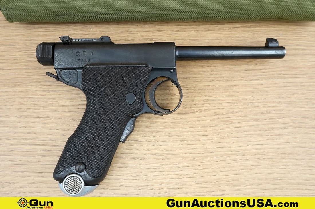 JAPANESE PAPA NAMBU 8MM NAMBU COLLECTOR'S Pistol. Good condition, Normal Handling Marks, Scattered (1 of 13)