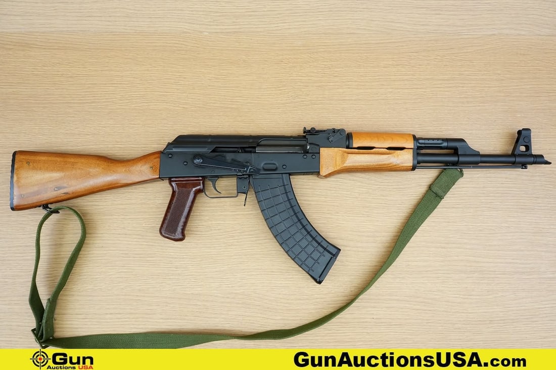 CENTURY RAS47 7.62 x 39 THREADED BARREL Rifle. Very Good. 16" Barrel. Shiny Bore, Tight Action Semi: CENTURY RAS47 7.62 x 39 THREADED BARREL Rifle. Very Good. 16" Barrel. Shiny Bore, Tight Action Semi Auto . Nice Set Up and Features a THREADED BARREL with a Slant Break, Maple Wood Stock, and Forend, 