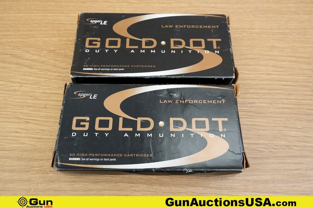 Speer .40 S&W Ammo . . Approx. 40 Rds. 165 Gr. . (83570) (GSCT27) (1 of 2)