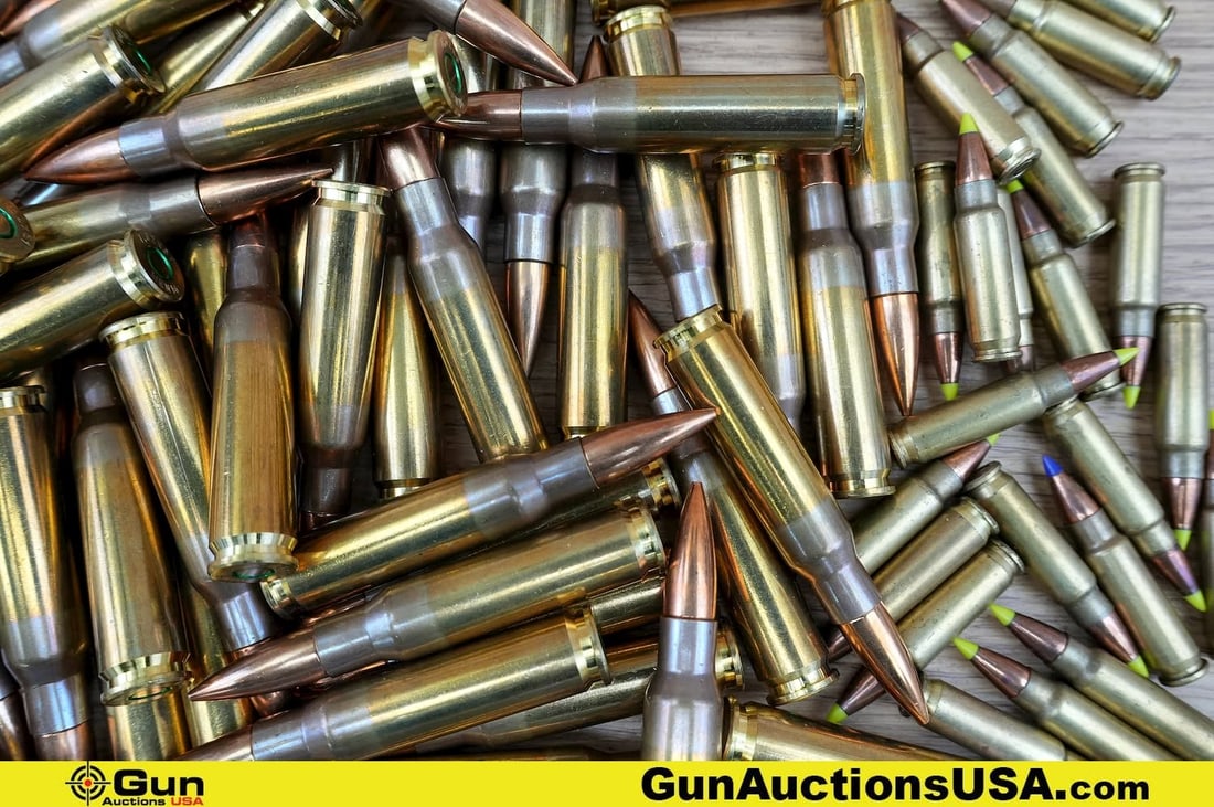 FHN, Med/Dag 7.62x51mm, 7.6x28mm Ammo . . Approx. 90 Rds. . (83568) (GSCT51) (1 of 4)