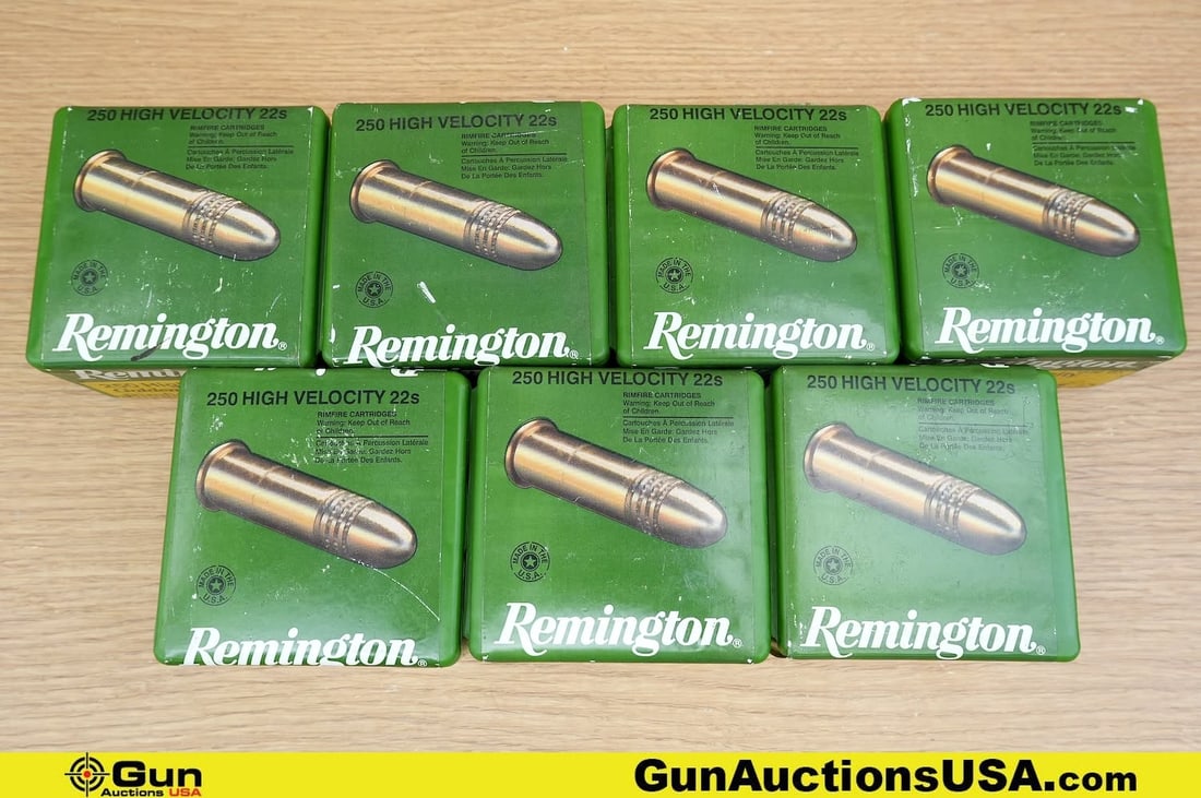 Remington .22LR Ammo . . Approx. 1750 Rds. . (83648) (GSCU30) (1 of 2)