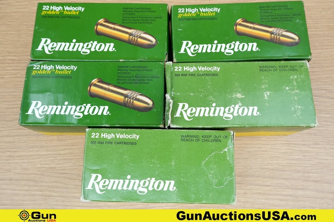 Remington .22LR Ammo. . 2500 Rds. . (83647) (GSCV29) (1 of 2)