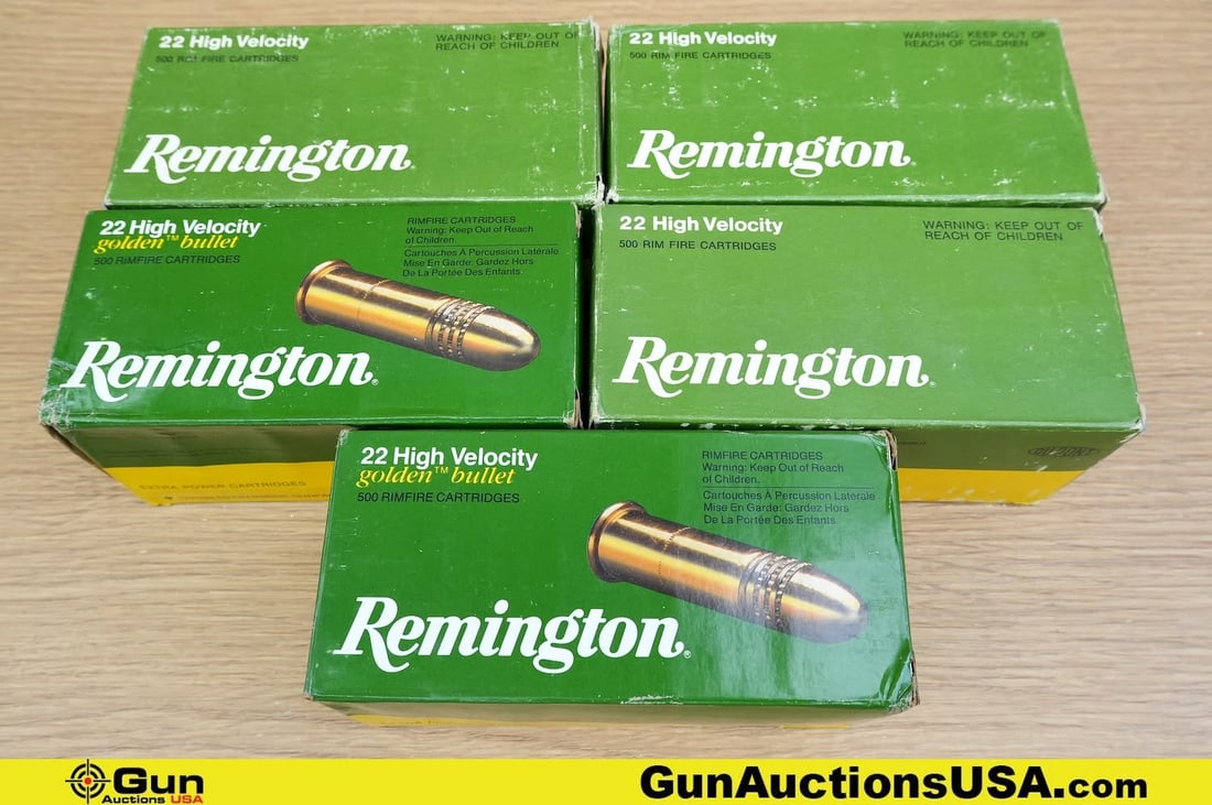 Remington .22LR Ammo. . 2500 Rds. . (83646) (GSCV68) (1 of 2)