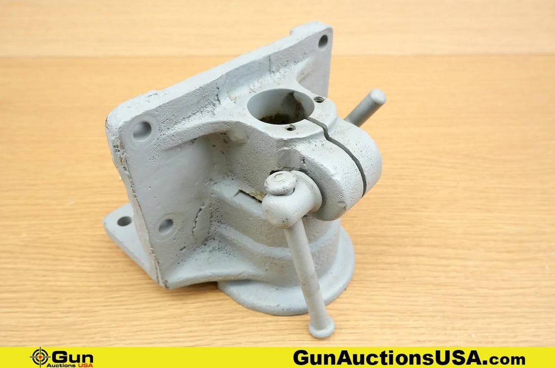 U.S. Surplus COLLECTOR'S . Very Good. U.S. NAVY SHIPBOARD MACHINE GUN MOUNT. . SN: Mount (81945) (1 of 5)