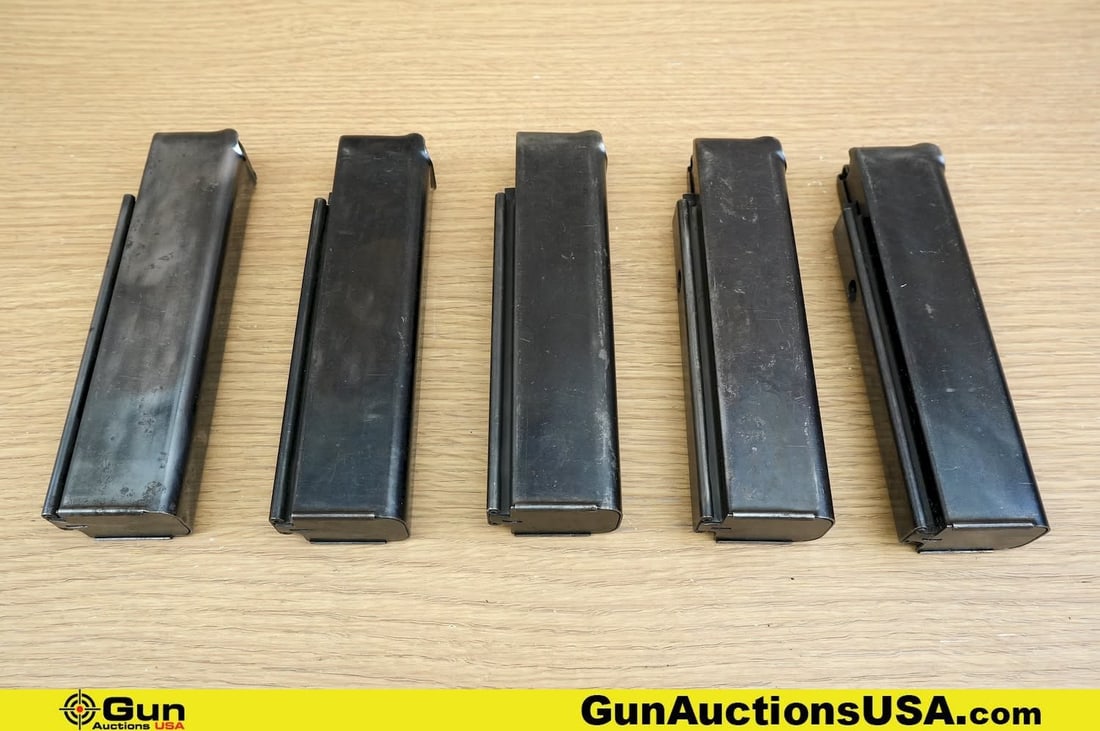 SEYMOUR PRODUCTS COMPANY .45 ACP COLLECTOR'S Magazines. Very Good. Five 20 Rd. THOMPSON SUB MACHINE: SEYMOUR PRODUCTS COMPANY .45 ACP COLLECTOR'S Magazines. Very Good. Five 20 Rd. THOMPSON SUB MACHINE GUN Magazines. COLLECTOR'S Be sure to Notice. . (81802) (GSCN39)