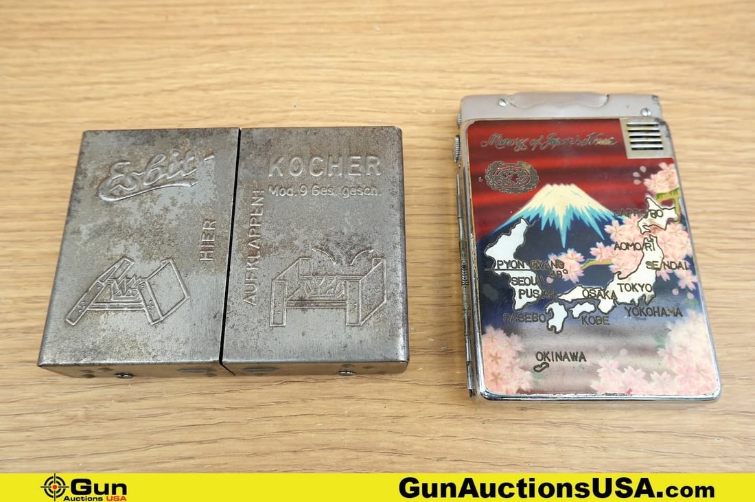Erich Schumm, Etc. COLLECTOR'S Cigarette Case, Stove. Very Good. One STUNNING Cigarette Case from (1 of 8)