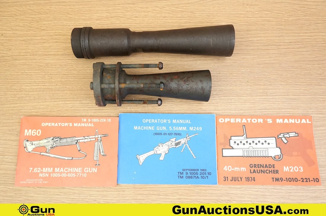 U.S. Surplus, Etc. COLLECTOR'S Flashider, Etc. . Very Good. One M2 HB .50 Caliber Machine Gun (1 of 6)