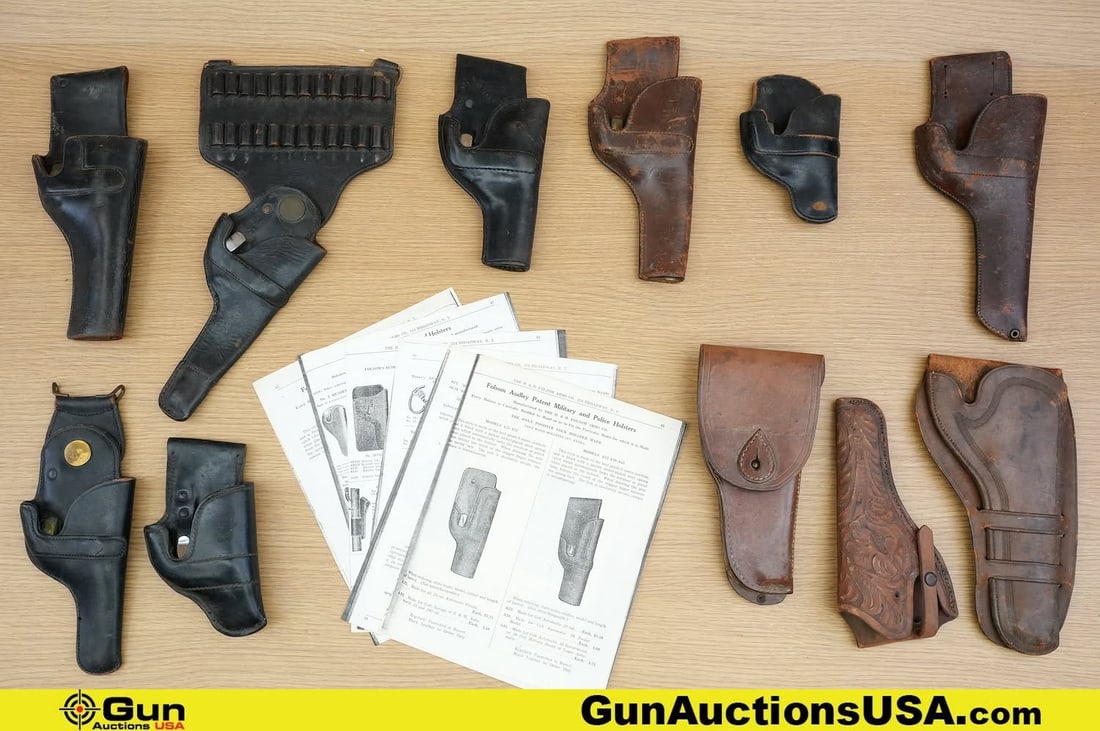 RARE Audley Safety Holsters, Etc. Holsters. Good Condition. . Designed in 1914 by Francis Audley, a (1 of 20)
