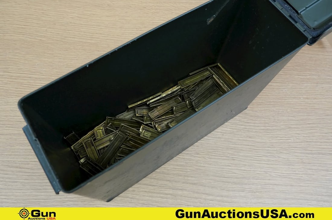 Surplus 93-95-98 8MM Mauser Stripper Clips. 8MM. Approx. 150 8mm Mauser Stripper Clips. Includes (1 of 7)