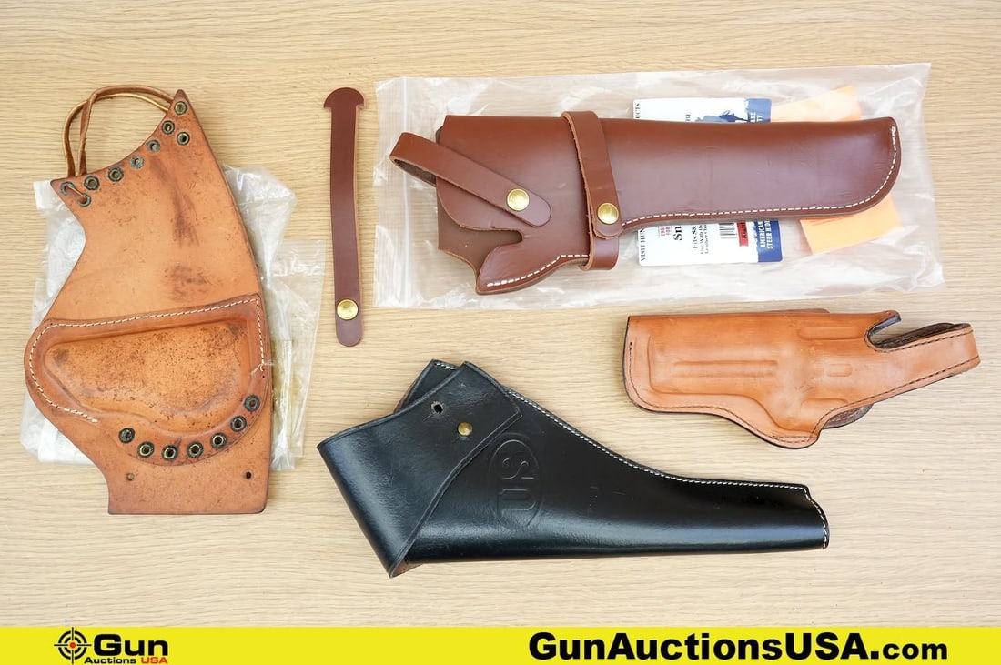Hunter, Bianchi, Etc. Accessories. Very Good. . One M1885 Cavalry Unmarked Holster, One S&W 500/460 (1 of 12)