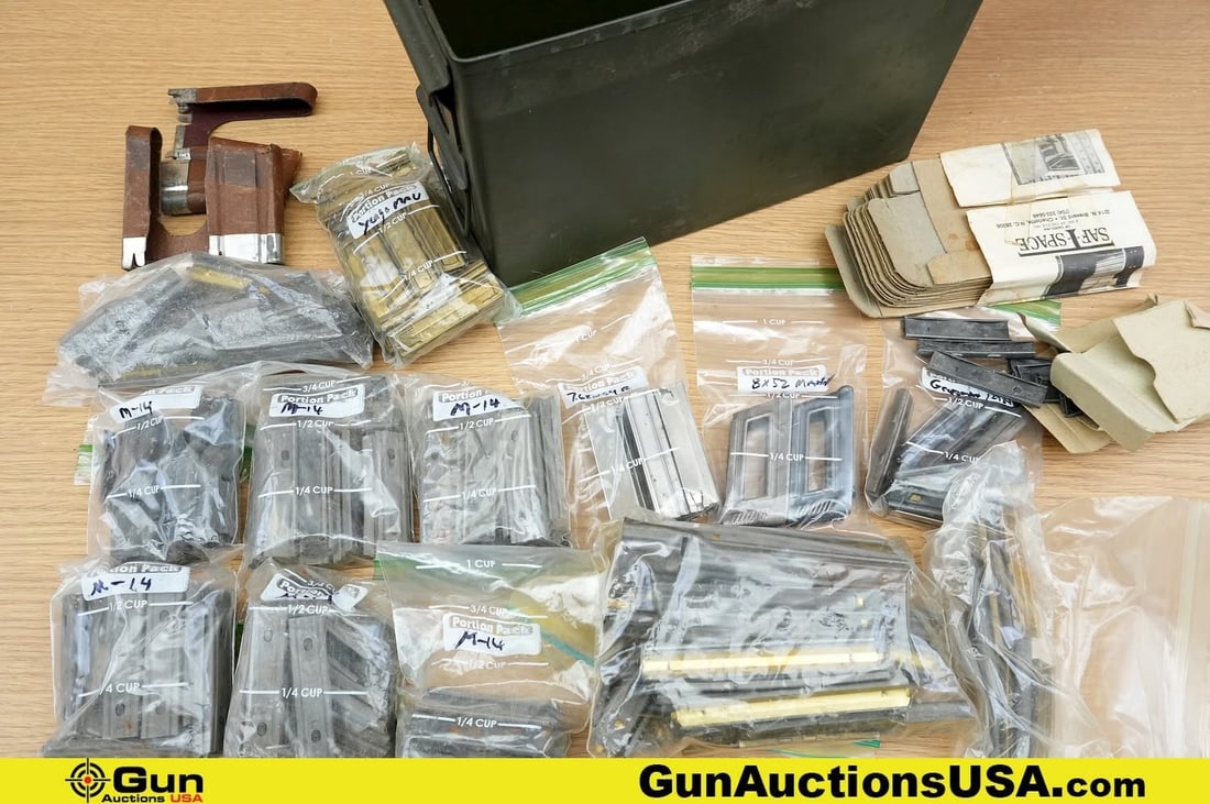 Assorted Stripper Clips, Etc. . . Approx. 60 M48 Mauser Stripper Clips, Approx. 30-5.56/.223 (1 of 13)