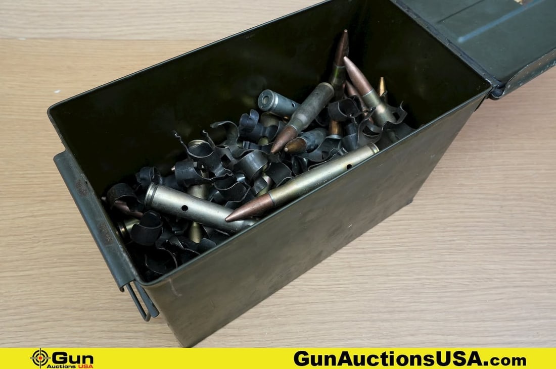 Surplus Links, Dummy Rds . . Approx. 30-.50 Cal BMG Links, Approx. 34-50 Cal BMG Dummy Rds. Includes (1 of 8)