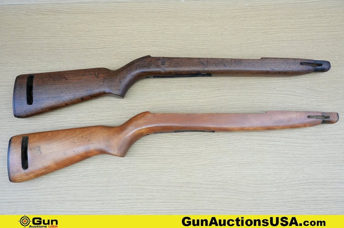 Springfield, Inland . Good Condition, Normal Handling Marks. Stocks. Two M1 Wood Carbine Stocks. . (1 of 15)