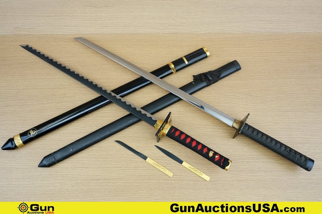 . Good Condition, Normal Handling Marks. Swords, Etc. . One Katana Style Ornamental Sword, One (1 of 14)