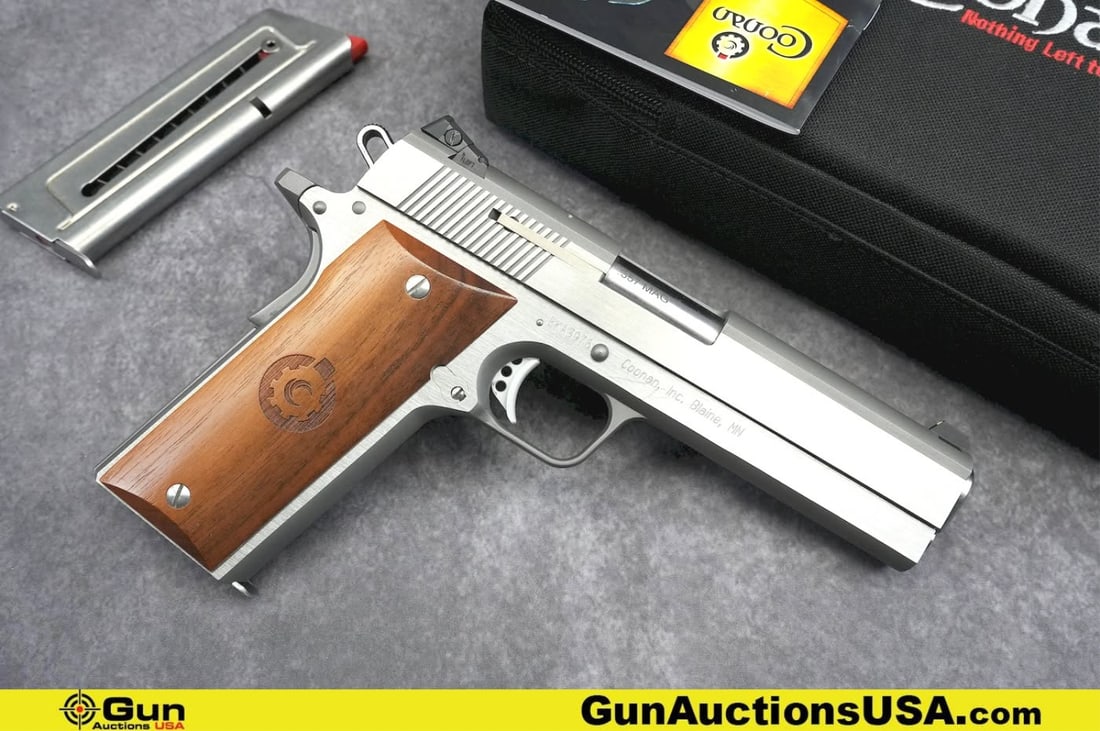 COONAN .357 MAGNUM Pistol. Excellent. 5" Barrel. Shiny Bore, Tight Action (1 of 14)
